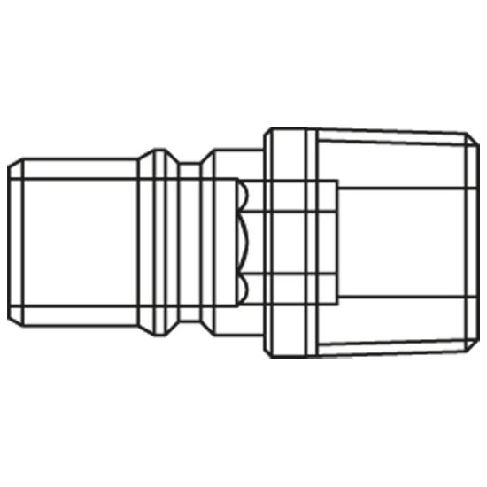 Picture of Quick Coupling with Frenchmatic I Profile, Series 6006/6009/6012/6016 - 6006SFAK10MXN