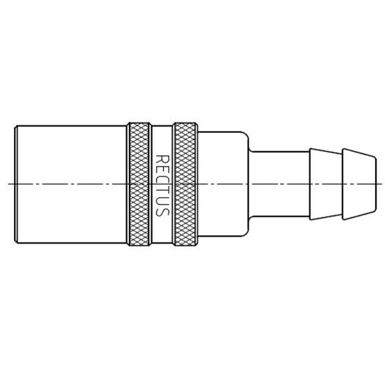 Picture of Quick Coupling with Frenchmatic I Profile, Series 6006/6009/6012/6016 - 6009KFTF12MVN