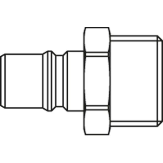 Picture of Quick Coupling with Frenchmatic I Profile, Series 6006/6009/6012/6016 - 6009SBAW21MVN