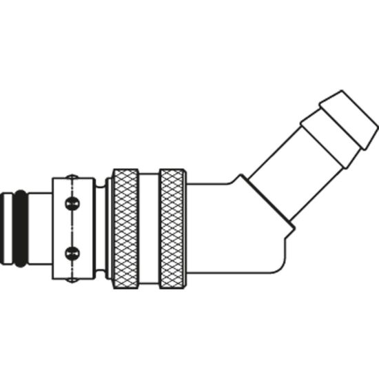 Picture of Quick Coupling with French Profile, Series 608/612 - 612KFTH16MVN