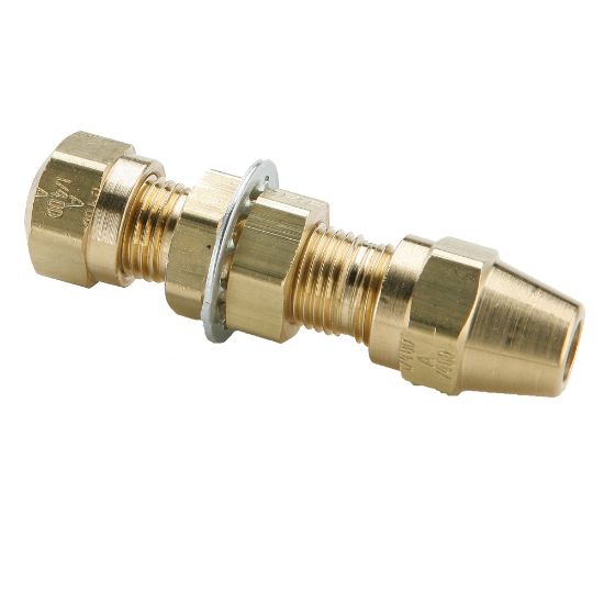 Picture of Air Brake D.O.T. Compression Style Fittings for J844 Tubing - NTA - 62ANBH-6