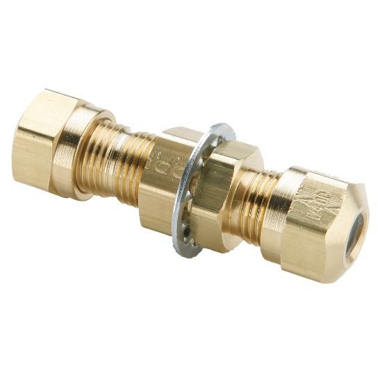 Picture of Air Brake D.O.T. Compression Style Fittings for J844 Tubing - NTA - 62NBH-8