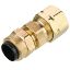 Picture of Brass Compression Fittings for Thermoplastic and Soft Metal Tubing - Poly-Tite. - 62PCA-4