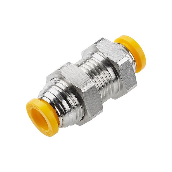 Picture of Push-to-Connect Nickel Plated Instant Fittings - Prestolok PLP Metal - 62PLPBH-8M