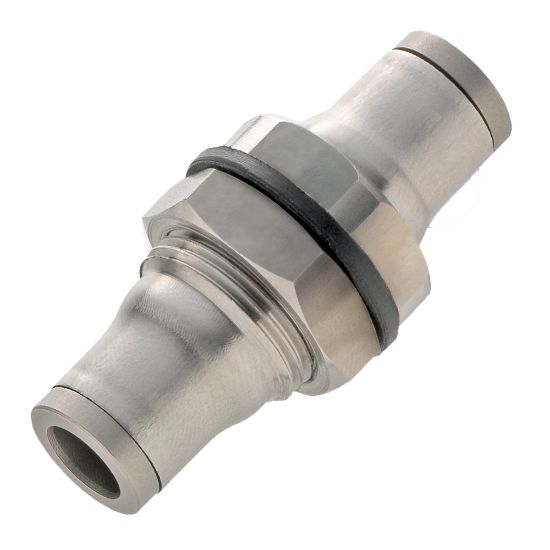 Picture of Push-to-Connect Pneumatic Stainless Steel Fittings - Prestolok PLS - 62PLSBH-12M