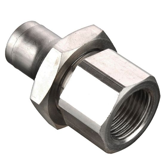 Picture of Electroless Nickel Plated Brass Push-to-Connect Fittings - Prestolok PLM - 66PLMBH-12M-8G