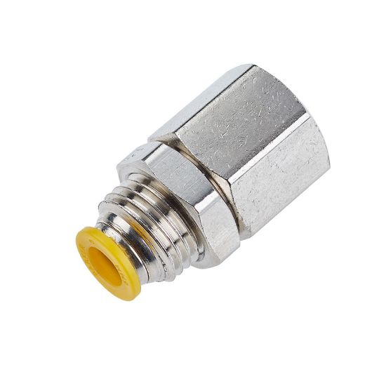 Picture of Push-to-Connect Nickel Plated Instant Fittings - Prestolok PLP Metal - 66PLPBH-4M-4G