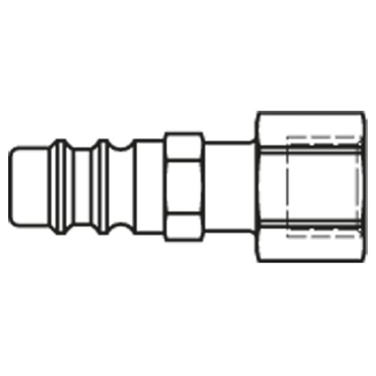 Picture of Coded Quick Coupling especially for fuel gas and oxygen, Series 65-67 - 66SSIL13MXX