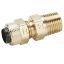 Picture of Brass Compression Fittings for Thermoplastic and Soft Metal Tubing - Poly-Tite. - 68P-5-2