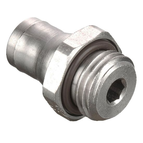 Picture of Electroless Nickel Plated Brass Push-to-Connect Fittings - Prestolok PLM - 68PLM-4M-4G