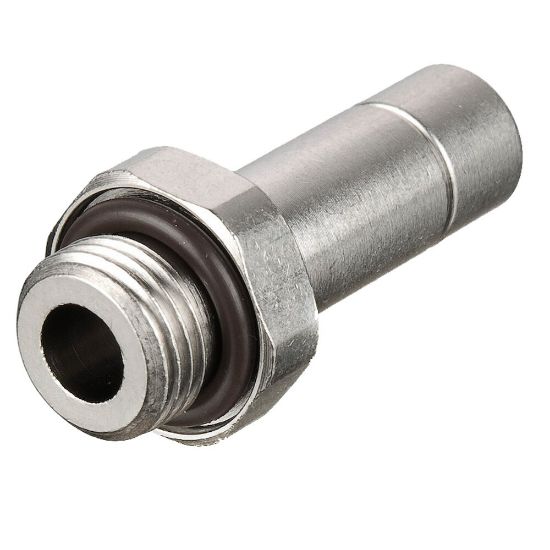 Picture of Electroless Nickel Plated Brass Push-to-Connect Fittings - Prestolok PLM - 68PLMSP-8M-2G