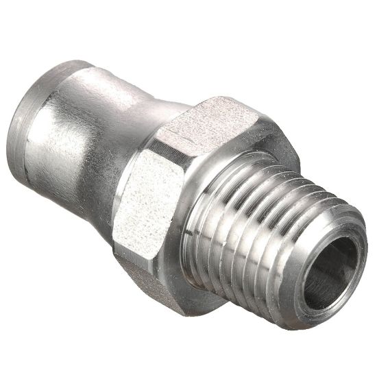 Picture of Push-to-Connect Pneumatic Stainless Steel Fittings - Prestolok PLS - 68PLS-12M-6