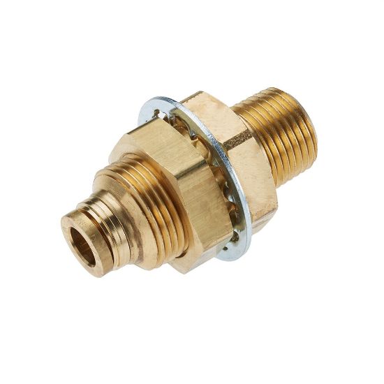 Picture of Air Brake D.O.T. composite & brass push-to-connect fittings - PTC & PTCR - 68PTCBH-8-8