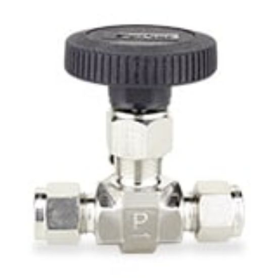 Picture of Needle Valve, 5000 PSI -  V Series - 6A-V6LN-SS