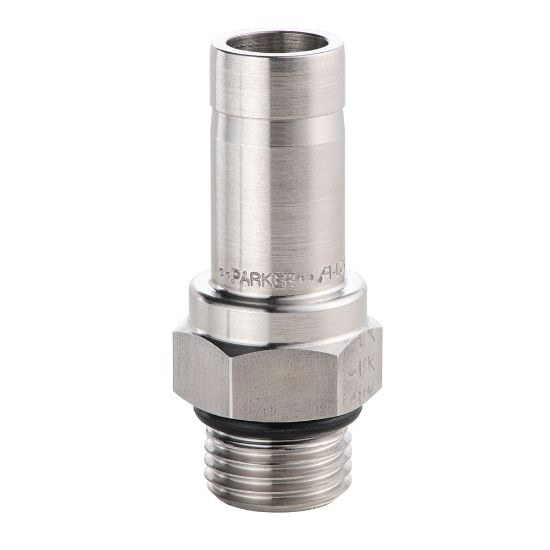 Picture of Parker Tube Fitting, Tube End to SAE Straight Thread Adapter - A-LOK Series - 8TUHOA6-6MO-NSK