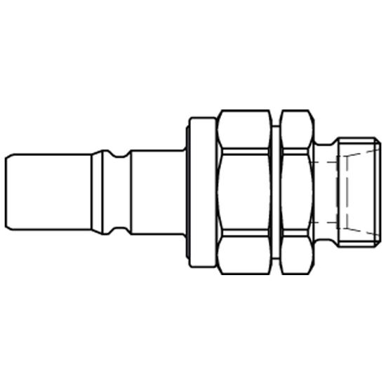 Picture of Quick Coupling for Fluid Handling Applications, Series 7000 - 7012SBAD26MED