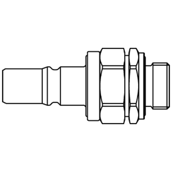 Picture of Quick Coupling for Fluid Handling Applications, Series 7000 - 7016SBAO26MED