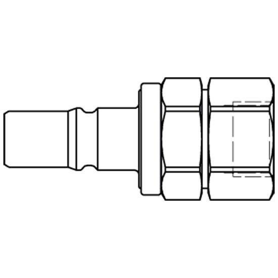 Picture of Quick Coupling for Fluid Handling Applications, Series 7000 - 7012SBIW21MED