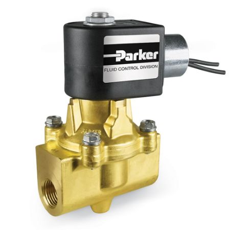 Picture for category Parker 2-Way Normally Open, 1/2" NPT General Purpose Solenoid Valves