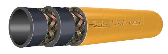 Picture of THORO-BRAID® Medium Pressure Wire Braid Multipurpose Oil Resistant Hose, Series 7251 - 7251-2002K