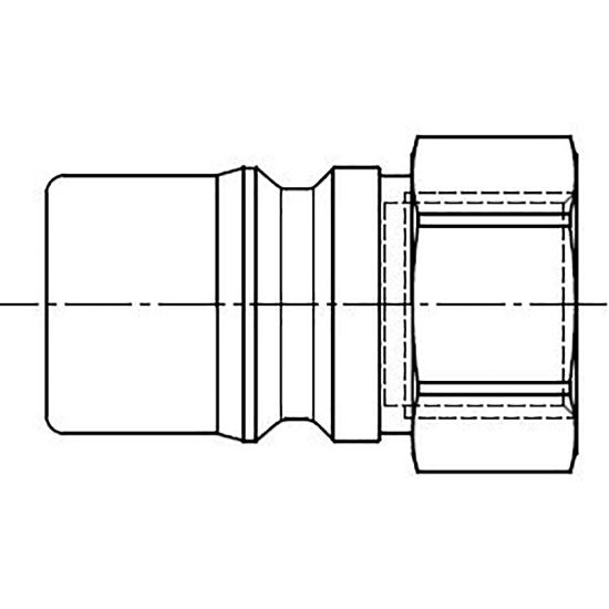 Picture of Quick Coupling with ISO 7241-1 Series B Profile, Series 70 - 73SFIW17EXX