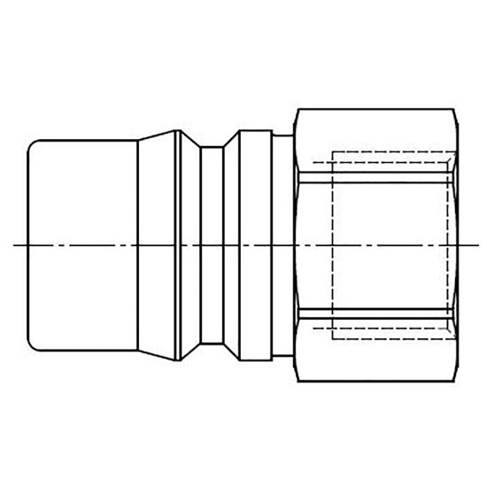 Picture of Quick Coupling with ISO 7241-1 Series B Profile, Series 70 - 74SFIW21MXX