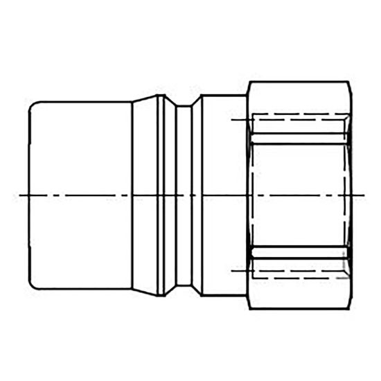 Picture of Quick Coupling with ISO 7241-1 Series B Profile, Series 70 - 76SFIW33MXX