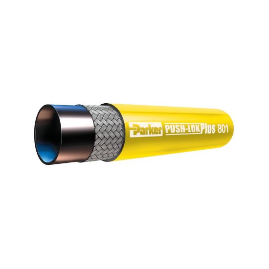 Picture of Push-Lok Low Pressure Hose 801PLUS - 801-10-YEL-RL