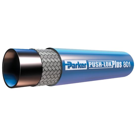 Picture of Push-Lok Low Pressure Hose 801PLUS - 801PLUS-10-BLU-RL