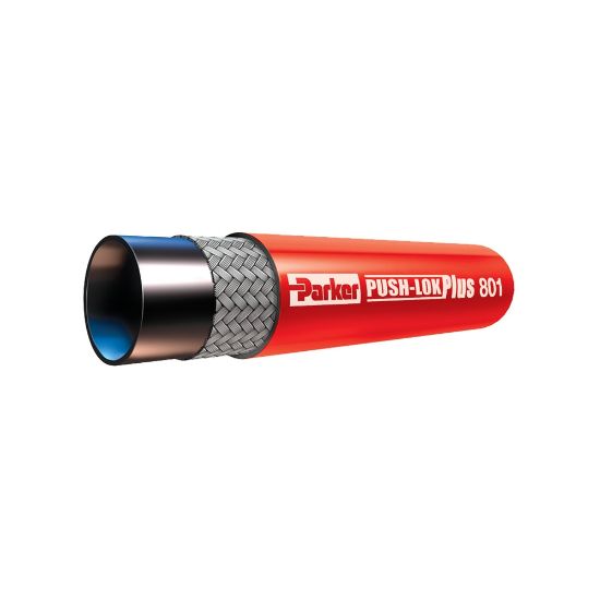 Picture of Push-Lok Low Pressure Hose 801PLUS - 801PLUS-10-RED-RL