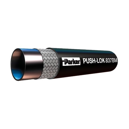 Picture of Push-Lok Low Pressure Hose 837BM - 837BM-12-BLK-RL