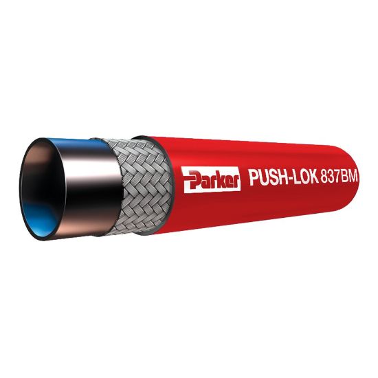 Picture of Push-Lok Low Pressure Hose 837BM - 837BM-12-RED-RL