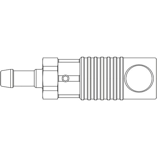 Picture of Safety Push Button Quick Coupling, Series KP - 84KPTF10APX