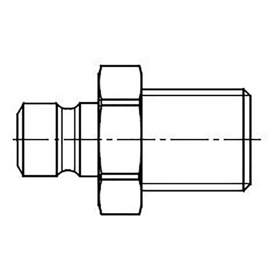 Picture of Quick Coupling with International Profile, Series 86/87/88 - 86SBAW13MVX