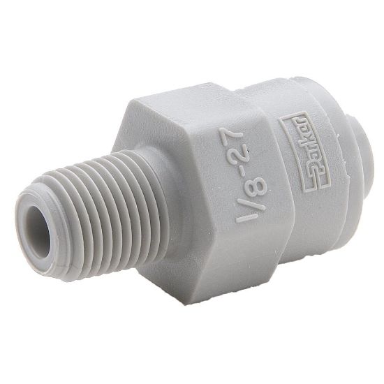 Picture of Push-to-Connect all plastic FDA compliant fitting, Parker TrueSeal - A4MC6-MG