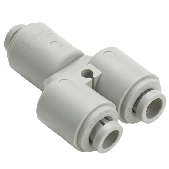 Picture of Push-to-Connect all plastic FDA compliant fitting, Parker TrueSeal - A5WY5-MG