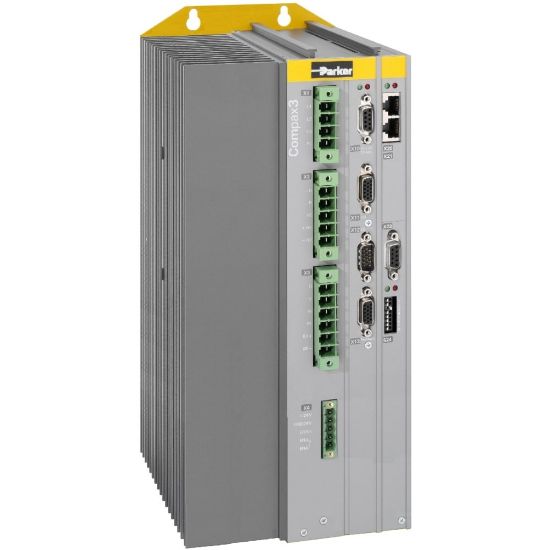 Picture of Single-Axis Servo Drive/Controller - Compax3S Series : 30A / 3*400-480VAC (25kVA output) - C3S300V4F10I11T30M12