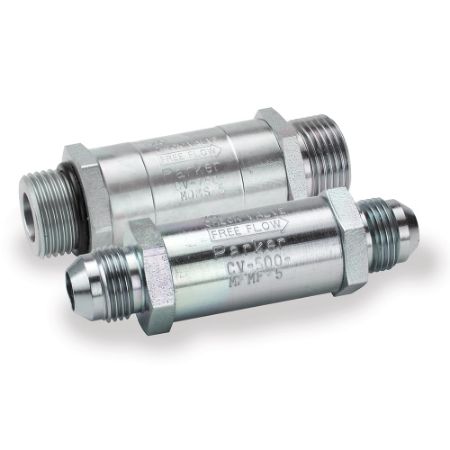 Picture for category Hard Seat, High Flow, In Line Hydraulic Check Valves - CV Series