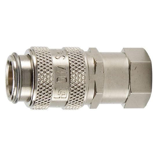 Picture of Miniature Size, Double Shut-off, Push to Connect Quick Couplings - DM Series - DM-121-4FP