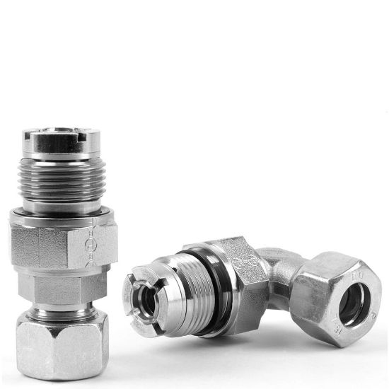 Picture of Ermeto DIN Plain bearing rotary fittings - DVWE42LROMDCF