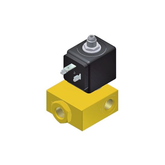 Picture of Parker 3-Way Normally Closed, 1/4" General Purpose Solenoid Valves - E131E03-4270-481000C2