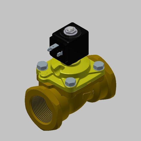 Picture of Parker 2-Way Normally Closed, 1-1/4" General Purpose Solenoid Valves - E321G38-2995-481865C2