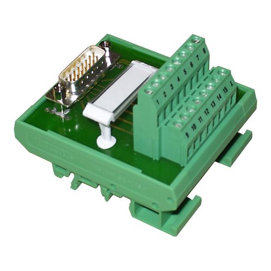 Picture of Terminal Block I/O Breakout Interface Modules - for use with Parker Servo Drives - EAM06/01