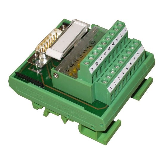 Picture of Terminal Block I/O Breakout Interface Modules - for use with Parker Servo Drives - EAM06/02