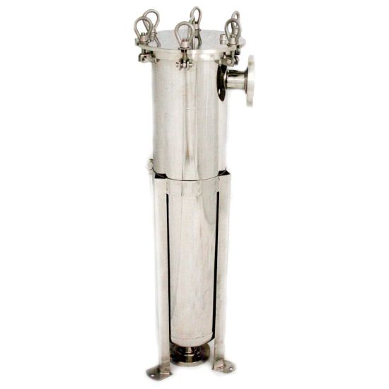 Picture of EB Single Bag Filter Vessels | 304 & 316L Stainless Steel, Non ASME Code Design For Process Liquid Filtration - EBG1D2F