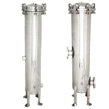 Picture for category EH Multi-Cartridge Filter Vessels | 304 & 316L Stainless Steel, Non ASME Code Design For Liquid Filtration