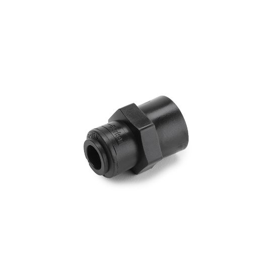 Picture of Push-to-Connect all plastic FDA compliant fitting, Parker TrueSeal - FB4FC2-HBLK