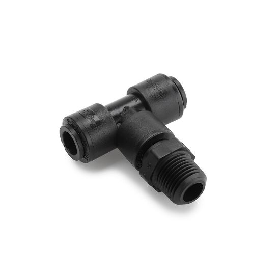 Picture of Push-to-Connect all plastic FDA compliant fitting, Parker TrueSeal - FB6MTS6-HBLK