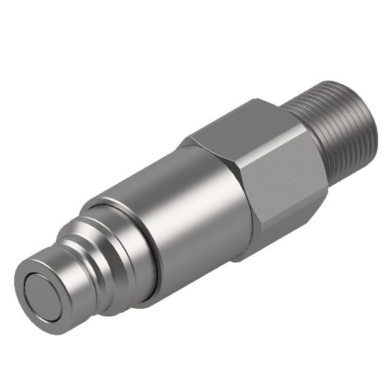 Picture of Hydraulic Flat-Face Quick Coupling - ISO 16028  - FEM/IF Series - FEC-502-22MCL