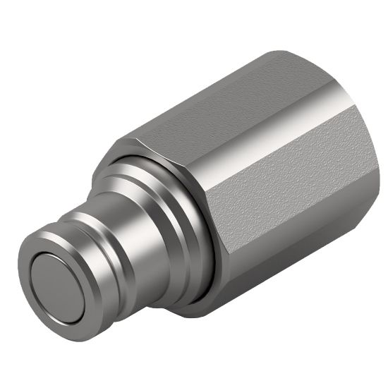 Picture of Hydraulic Flat-Face Quick Coupling - ISO 16028  - FEM/IF Series - FEM-252-6FB-E4